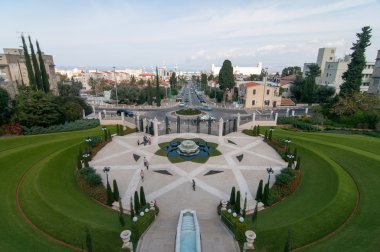 Bahai bahçeleri - haifa, Israel