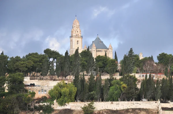 Mont Sion et abbaye de la Dormition, Israël — Photo