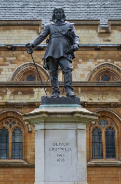 Oliver cromwell heykeli, Londra, İngiltere