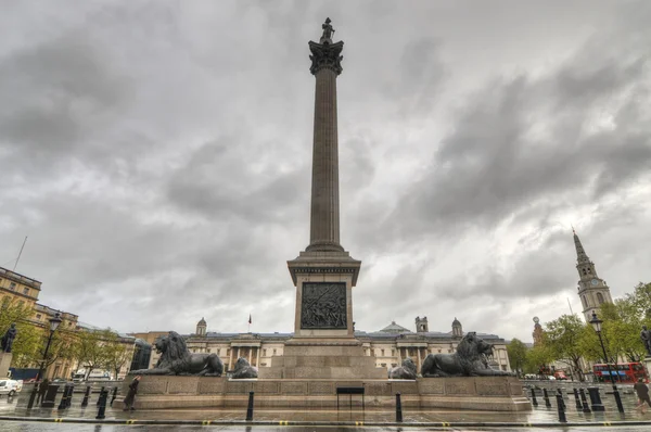 Trafalgar square, Londyn, Wielka Brytania — Zdjęcie stockowe