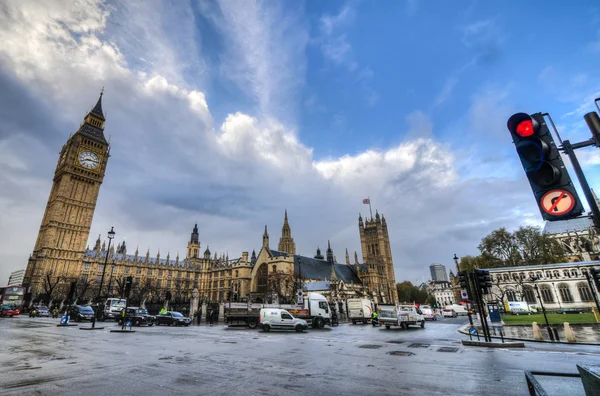 Londen door het Parlement, Verenigd Koninkrijk — Stockfoto