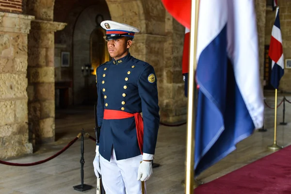Guarda de Honra, Panteão Nacional, República Dominicana — Fotografia de Stock