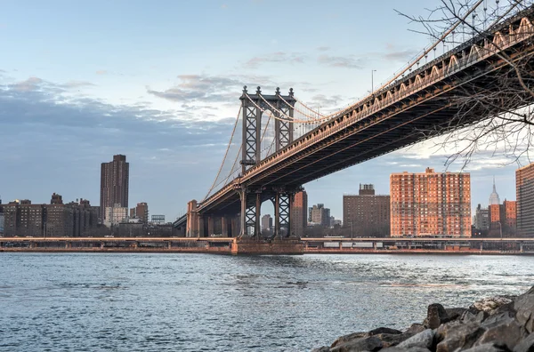Brooklyn New york şehir manzarası — Stok fotoğraf