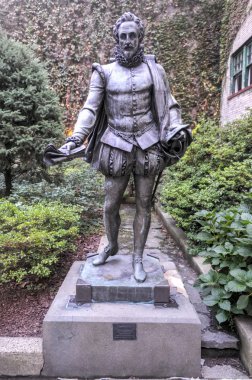 Miguel de Cervantes heykel, New York City