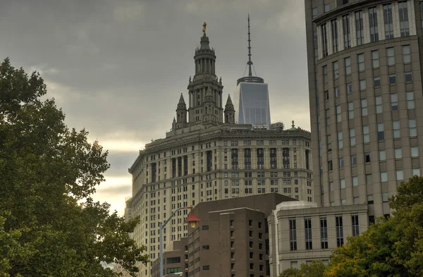 Veduta del centro di Manhattan, New York — Foto Stock