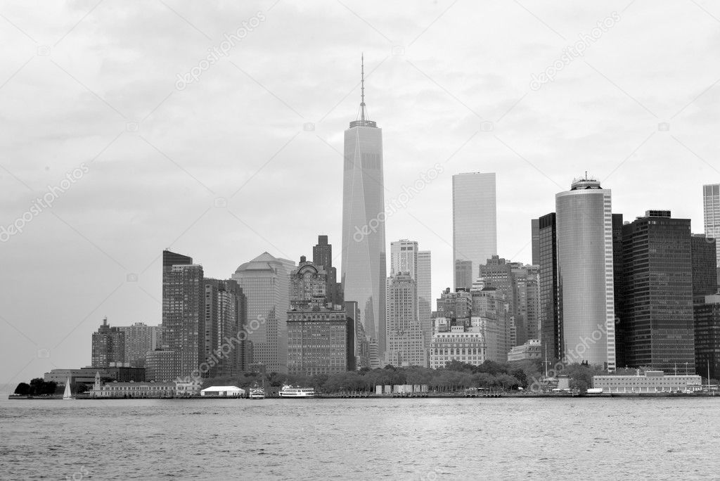 View of Downtown Manhattan, New York