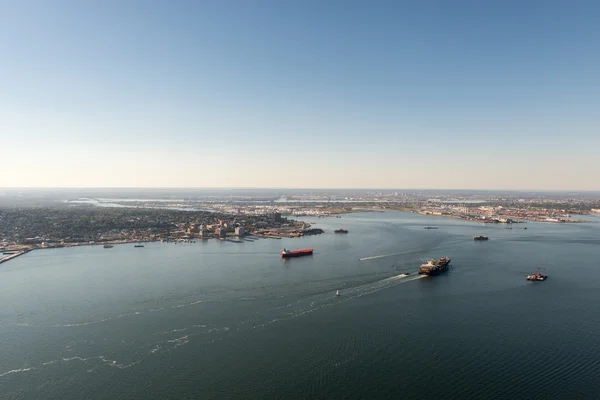 New Jersey'nin havadan görünümü — Stok fotoğraf