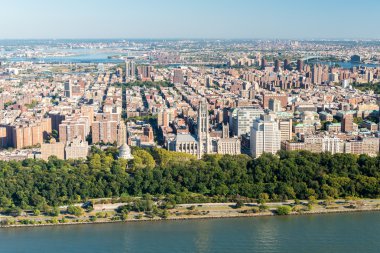 Manhattan, new york havadan görünümü