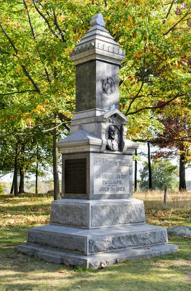 Memorial Monument, Gettysburg, Pa — Stock fotografie