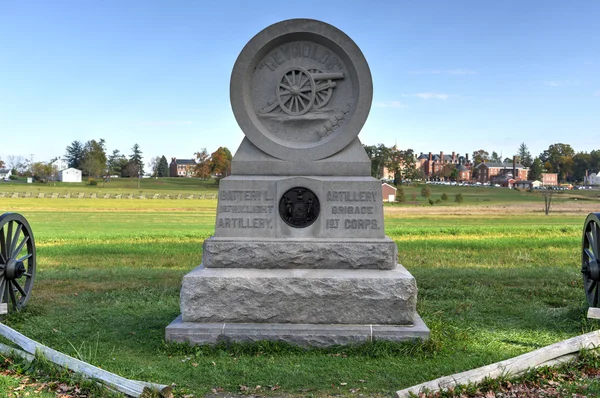 Memorial Monument, Gettysburg, Pa — Stock fotografie