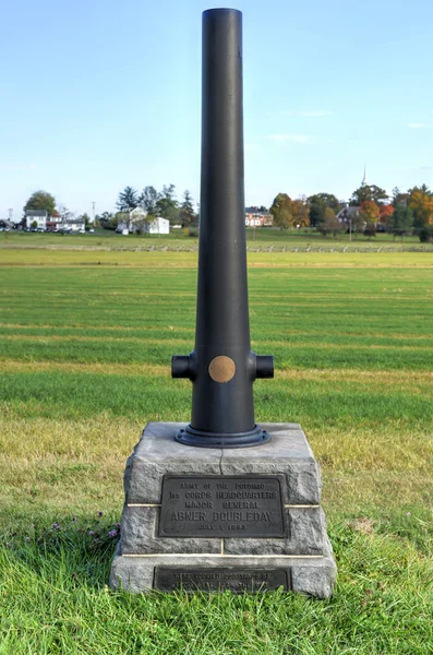Monumento conmemorativo, Gettysburg, PA — Foto de Stock