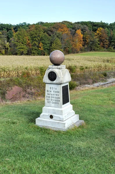 Memorial Monument, Gettysburg, Pa — Stock fotografie