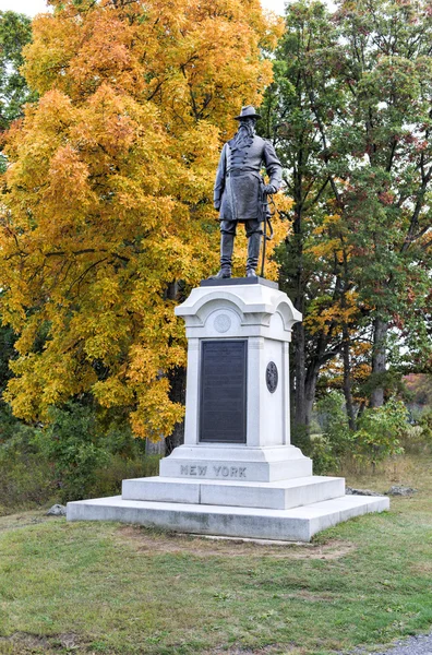 Memorial Monument, Gettysburg, Pa — Stock fotografie