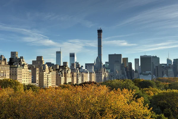 Central Park, jesień, Nowy Jork — Zdjęcie stockowe