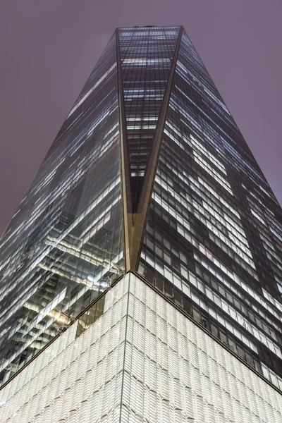 One World Trade Center, New York di notte — Foto Stock