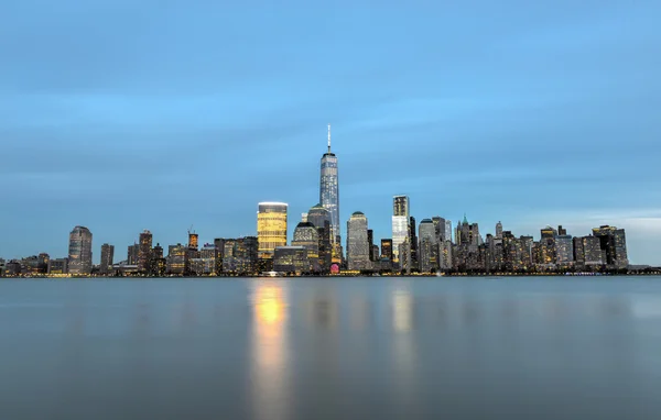 Nova Iorque skyline de Nova Jersey — Fotografia de Stock