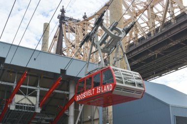 Roosevelt Adası kablo tramvay, Manhattan, New York