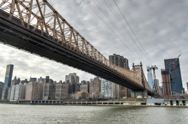 Roosevelt Adası ve Queensboro Köprüsü, Manhattan, New York