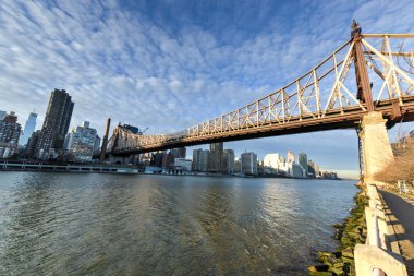 Roosevelt Adası ve Queensboro Köprüsü, Manhattan, New York