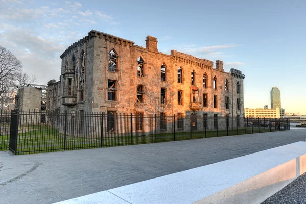 Renwick pokken ziekenhuis, Roosevelt Island, New York — Stockfoto