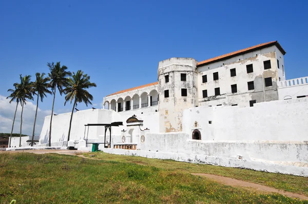 Ghana: elmina kasteel werelderfgoed, geschiedenis van de slavernij — Stockfoto
