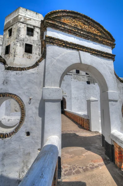 Ghana: elmina kasteel werelderfgoed, geschiedenis van de slavernij — Stockfoto