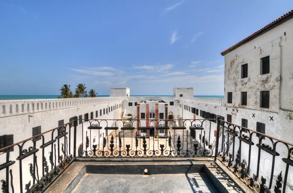 Gana: Castelo de Elmina Património Mundial, História da escravidão — Fotografia de Stock