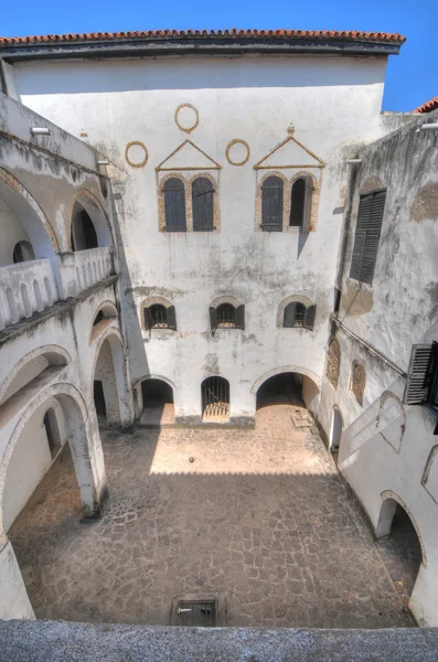 Ghana: Castillo de Elmina Patrimonio de la Humanidad, Historia de la Esclavitud — Foto de Stock