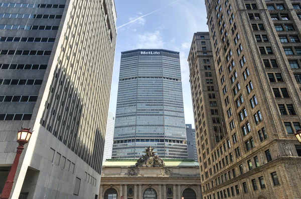 Grand Central Terminal e MetLife Building, New York — Foto Stock