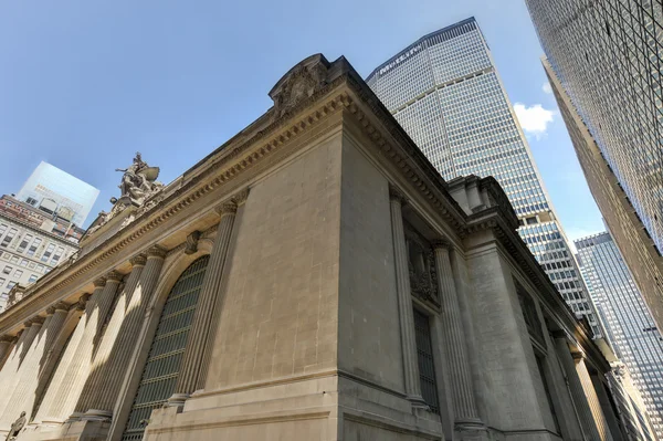 A Grand Central Terminal és a Metlife Building, New York — Stock Fotó