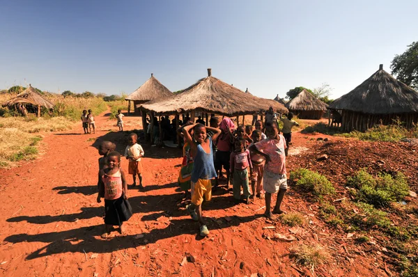 Children of Mikuni Village, Zambia — Stock Photo, Image