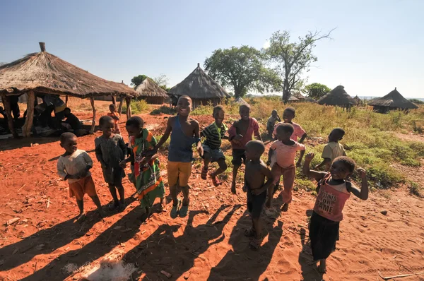 Children of Mikuni Village, Zambia — Stock Photo, Image