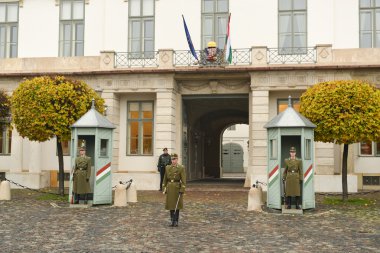 Sandor Palace - nöbet, Macaristan değiştirme