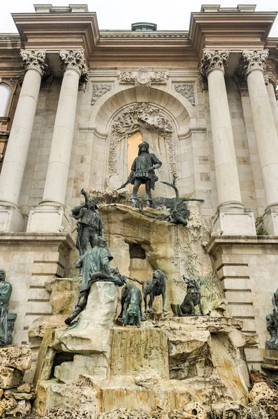 Matthias Fountain - Budapest, Ungern — Stockfoto