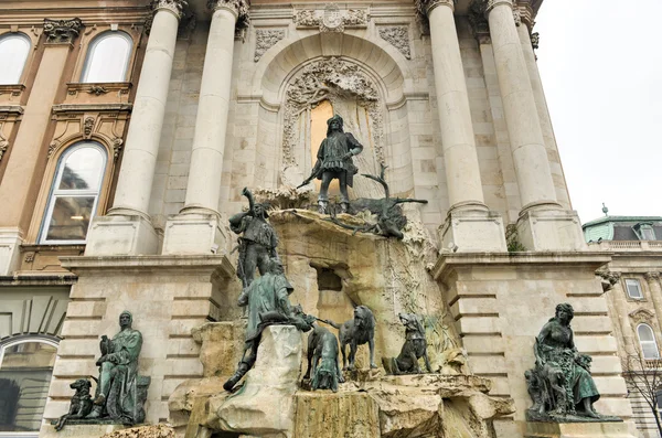 Matthias Fountain - Budapest, Ungern — Stockfoto