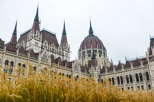 Edifício do Parlamento húngaro Budapeste, Hungria — Fotografia de Stock