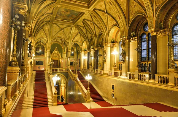 Palazzo del Parlamento ungherese, Budapest — Foto Stock