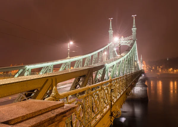 Liberty Bridge - Будапешт, Венгрия — стоковое фото