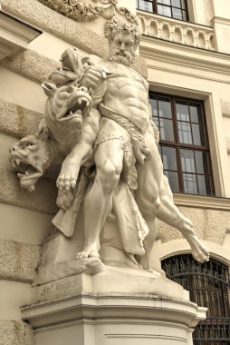 Herkül heykeli - Vienna, Avusturya