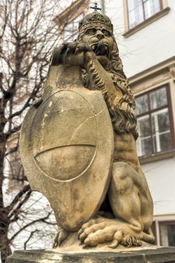 Hofburg Sarayı avlu - Vienna, Avusturya