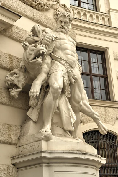 Statua di Ercole - Vienna, Austria — Foto Stock