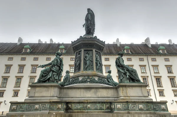 Empereur Franz Ier, cour du palais de Hofburg - Vienne, Autriche — Photo
