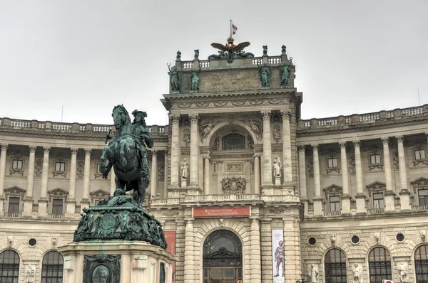 Rakouská národní knihovna - Vídeň, Rakousko — Stock fotografie