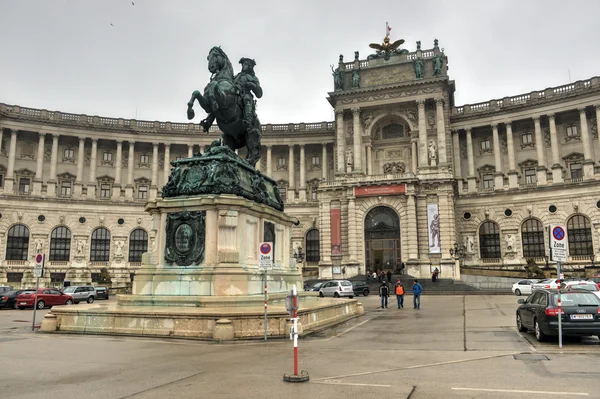 Rakouská národní knihovna - Vídeň, Rakousko — Stock fotografie