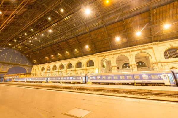 Budapeszt Keleti Railway Station, Węgry — Zdjęcie stockowe