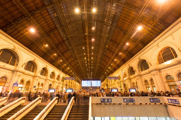 Keleti Railway Station en Budapest, Hungría — Foto de Stock