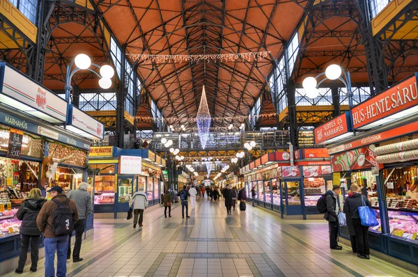Great Market Hall - Budapest, Ungheria — Foto Stock
