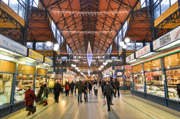 Great Market Hall - Budapest, Ungheria — Foto Stock