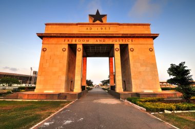 Independence Arch, Accra, Ghana clipart