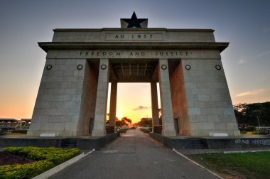 Bağımsızlık arch, accra, Gana